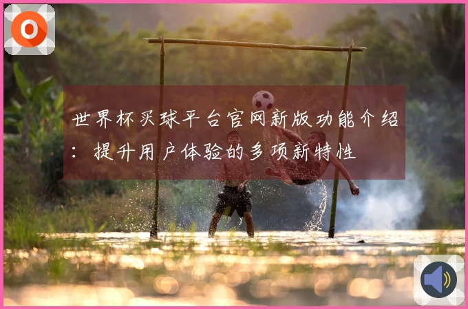 世界杯买球平台官网新版功能介绍：提升用户体验的多项新特性